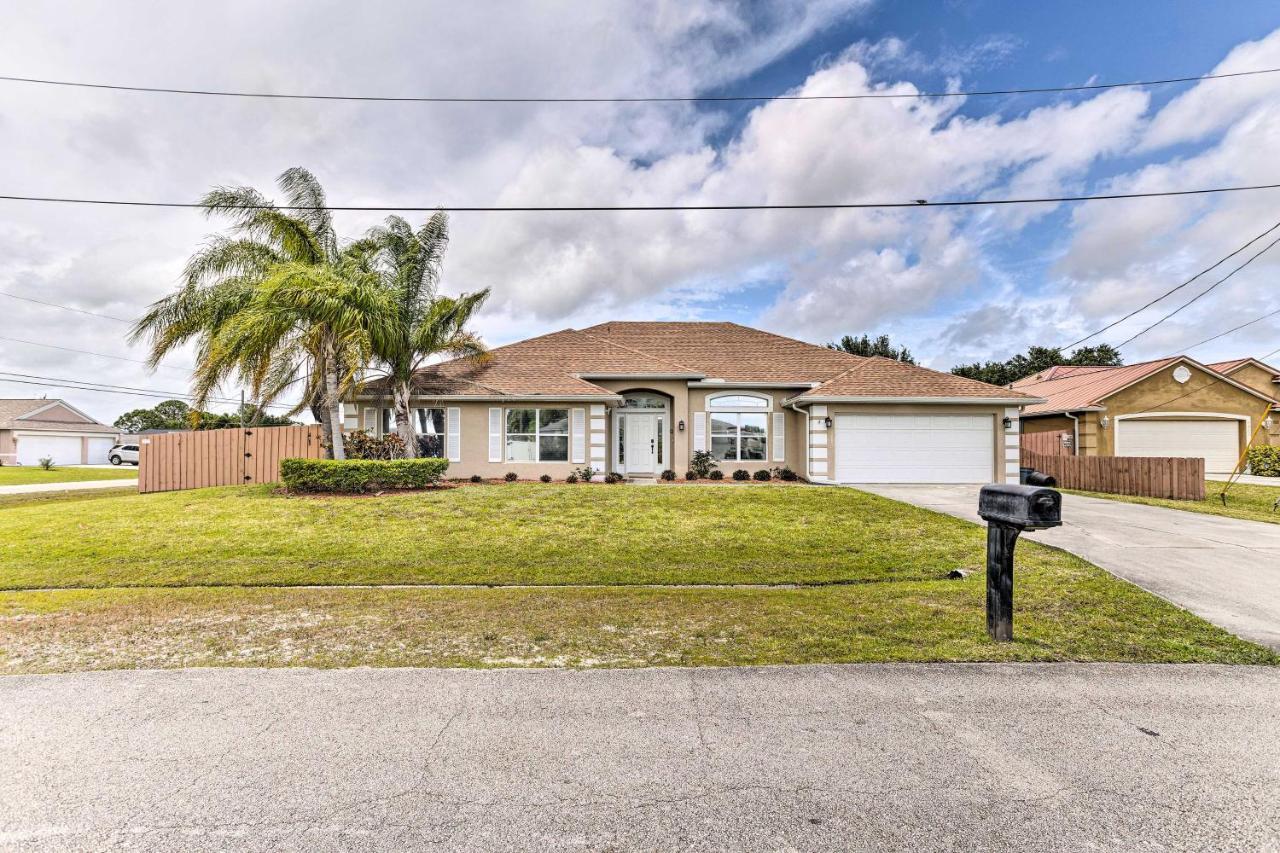 Spacious Port St Lucie Home, 2 Mi To City Center! Carlton Exterior photo